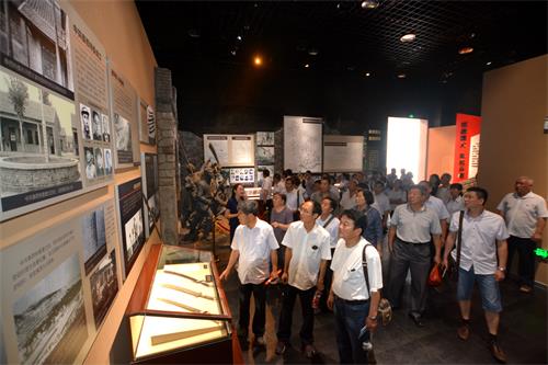 泰安市博物馆开展纪念建党95周年活动